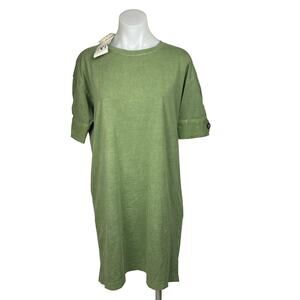 knee length dresses for ladies Zara White Tiered Cotton-Linen Midi Dress main image 0